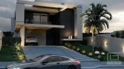 Residência B&K 498,73m2 – Condomínio Alphaville Lagoa dos Ingleses